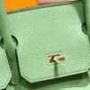 Joe Luxury Birkin Togo Leather Avocado Green Gold Hardware 30cm Full Handmade