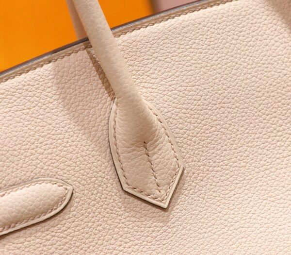 Joe Luxury Birkin Togo Leather Nude Pink Gold Hardware 30cm Full Handmade