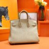 Joe Luxury Birkin Togo Leather Turtledove Khaki Silver Hardware 25cm Full Handmade
