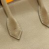 Joe Luxury Birkin Togo Leather Turtledove Khaki Silver Hardware 25cm Full Handmade