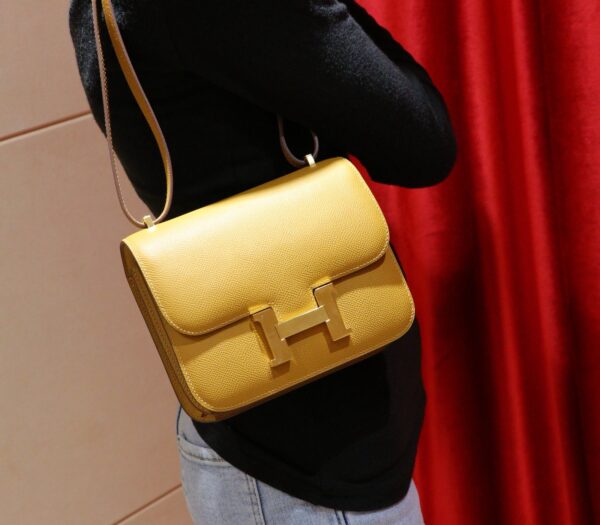 wsxc1773132728013_1 Joe Luxury Constance Epsom Leather Tea Khaki Gold Hardware 18cm Full Handmade