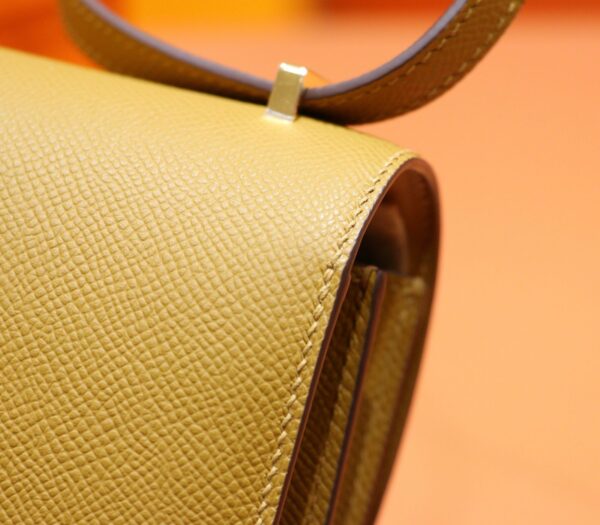 wsxc1773132728013_5 Joe Luxury Constance Epsom Leather Tea Khaki Gold Hardware 18cm Full Handmade
