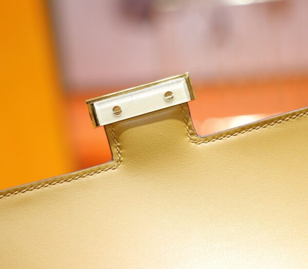 wsxc1773132728013_7 Joe Luxury Constance Epsom Leather Tea Khaki Gold Hardware 18cm Full Handmade
