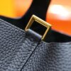 Joe Luxury Picotin Togo Leather CK89 Black Gold Hardware 18cm Full Handmade