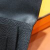 Joe Luxury Passport Wallet Togo Leather CK89 Black Silver Hardware Full Handmade